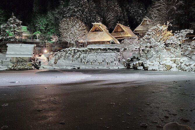 2-Day Bus Tour to Shirakawago & Hida No Sato Winter Illumination - Day 1 from Osaka: early start, big winter payoffs