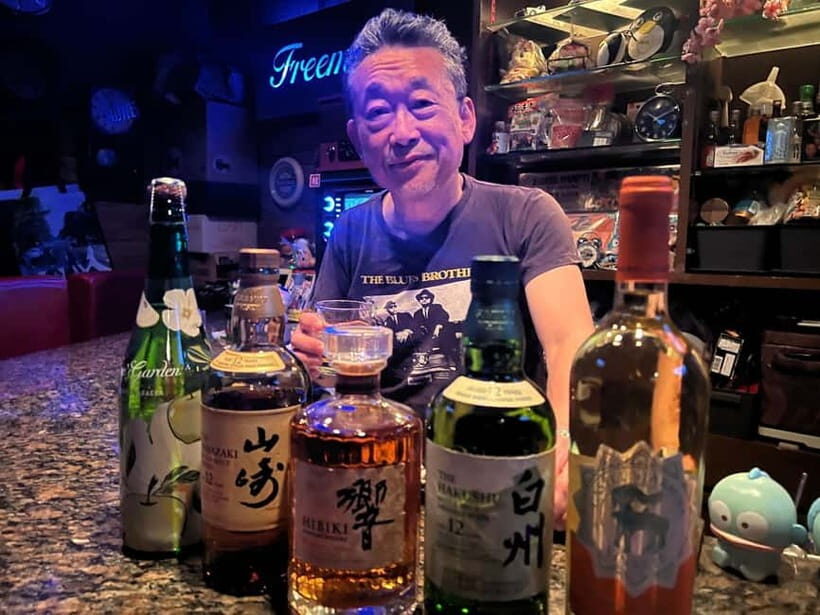 Bar hopping: Create lasting memories with TOMODACHI guides! - Stop 1: Sake tasting that sets your menu mindset