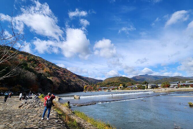 Full Day Guided Tour to Kyoto Arashiyama from Osaka by Van - Kinkaku-ji (Golden Pavilion): iconic sight with guided pacing