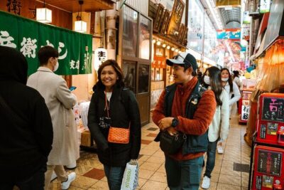Hidden Osaka - Yukaku Red Light Tour & Culinary Adventure - Tobita Yukaku: history, street reality, and the etiquette lesson