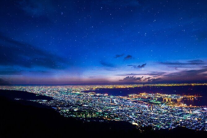 Kobe Night View Mt Rokko Kitano Ijinkan Arima Onsen Day Trip - Stop 4: Mount Rokko night view at Tenrandai—where the day pays off