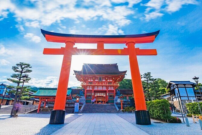 Kyoto Full day Tour Kinkakuji, Kiyomizu-dera and Fushimi Inari - Fushimi Inari-taisha in the afternoon: torii gates and a calmer feel