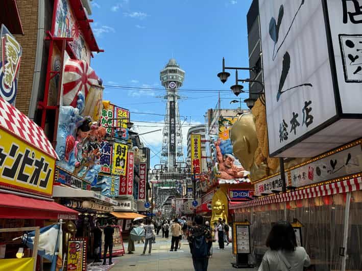 Osaka: A Private Guided Walking Tour of 5 Must-See Sights - Dotonbori: neon scenes plus a real lunch hour