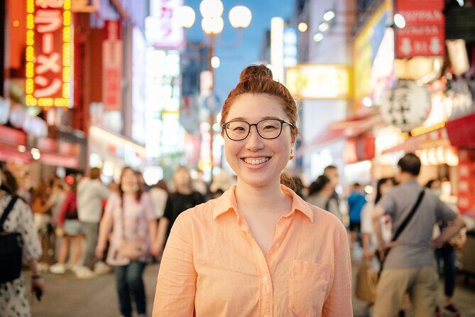 Osaka Dotonbori Night Photoshoot Private | Pro Photographer - Hozenji Yokocho: The Alley Mood Contrast