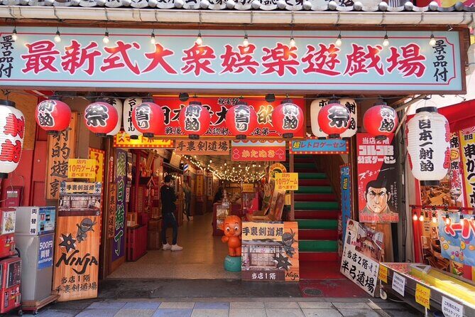 Osaka Early Morning Tour with English-Speaking Guide Dotonbori - Shinsekai: old-school Osaka vibe, right next to modern shopping