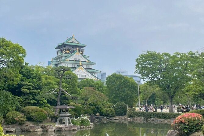 Osaka Full-Day Experience with Castle, Kushikastu and Temple - Kushikatsu hopping at two shops: how to eat, order, and not mess up the rules