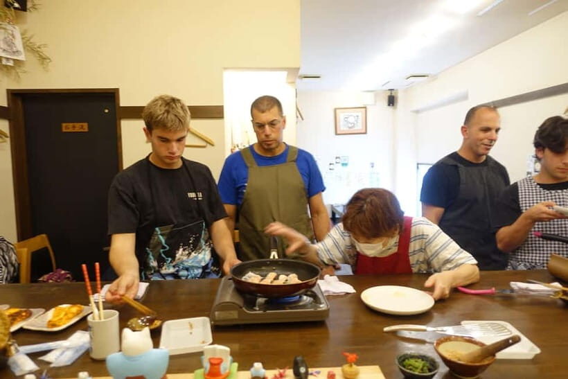 Osaka: Japanese Cooking Class with Matcha Experience - Where It Fits: Morinomiya Station, Osaka Castle Nearby