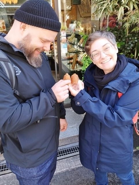 Osaka Street Food Adventure: Taste Local Flavors with Guide - Shinsekai first hour: croquettes, wagashi, kushikatsu, and the old Osaka feel