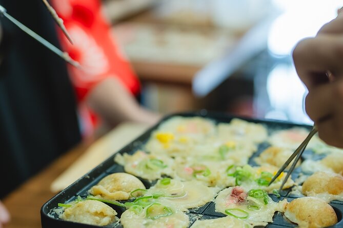 Osaka Street Food Festival :Takoyaki＆Okonomiyaki for Families - Festival Games and Unlimited Dagashi Snacks