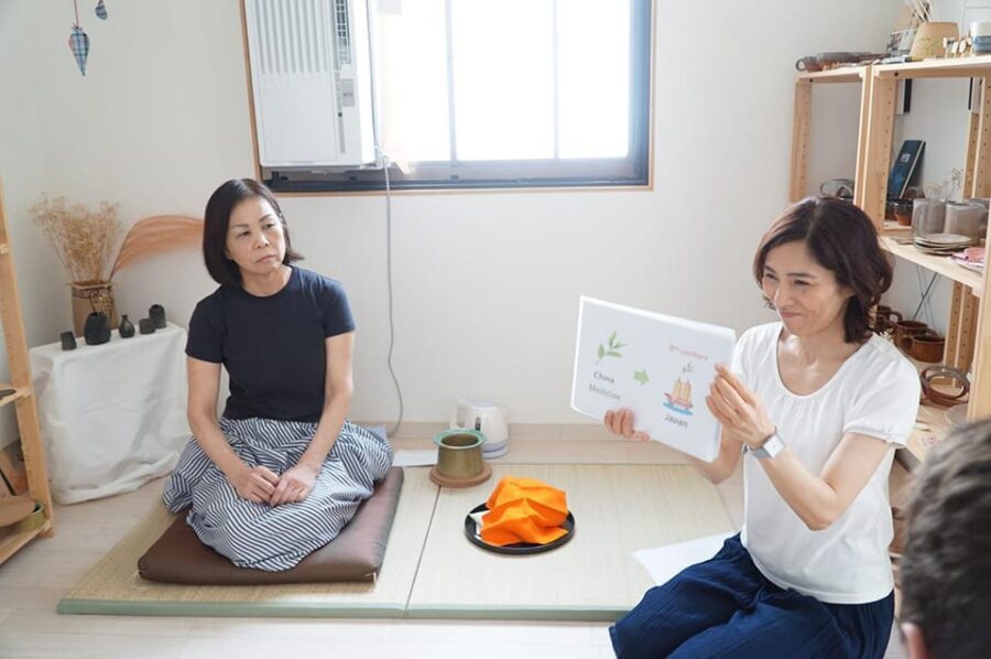 Osaka: Tea Ceremony and Matcha Tea Bowl Making Workshop - Location and meeting point: Teradacho station north exit, Ceramics Tocoton sign