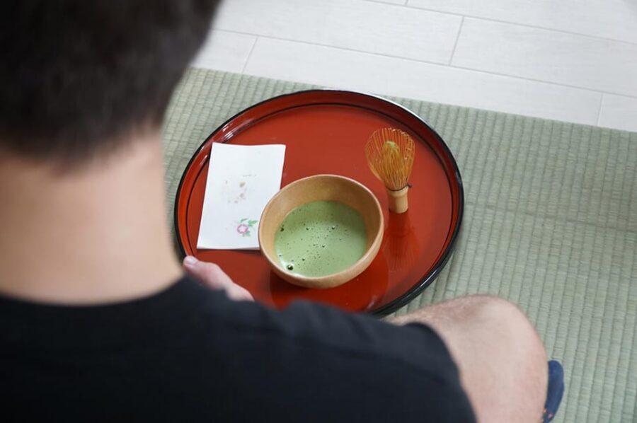 Osaka: Tea Ceremony and Matcha Tea Bowl Making Workshop - Whisking matcha and pairing Japanese sweets correctly