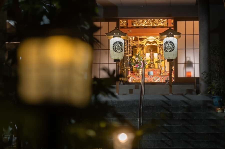 Osaka Temple Cool Foot Bath & Matcha Experience〈45min〉 - Key Points at a Glance
