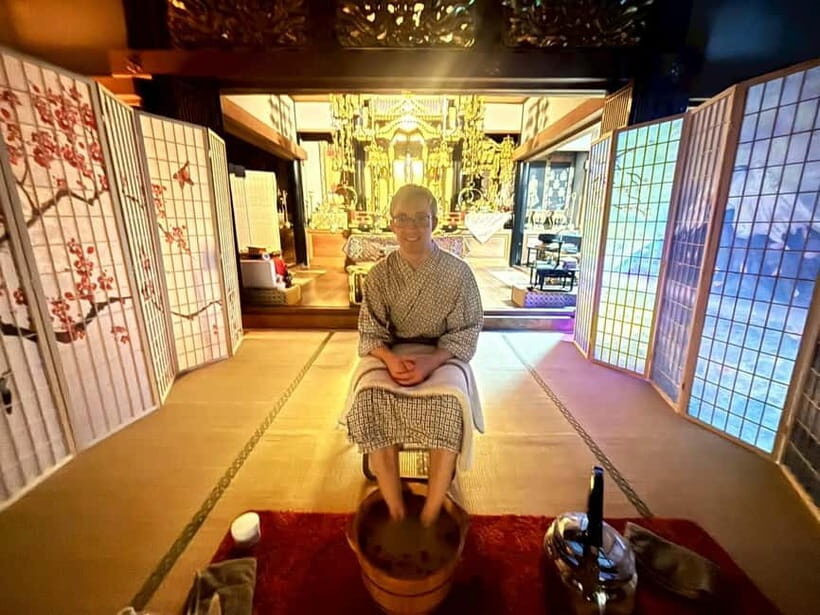 Osaka Temple Head Spa &Matcha Facial – Refresh & Glow〈90min〉 - Getting Oriented Fast: Yukata, Incense, and the “Right Entrance” Rule