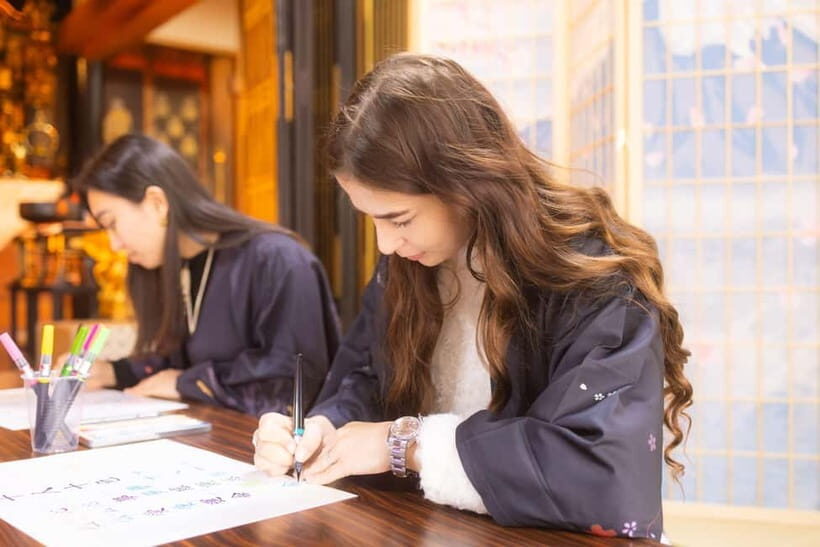 Osaka: Temple Tour and Traditional Calligraphy Lesson - Price and value: is $20 a good deal?