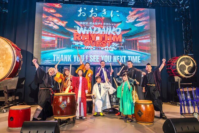 OSAKA:Feel the Power! Learn Taiko Drum from Professionals - Tempo Harbor Theatre location: convenient Osaka Port energy
