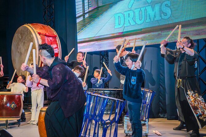 OSAKA:Feel the Power! Learn Taiko Drum from Professionals - Timing and the 5-minute rule: don’t miss the cut