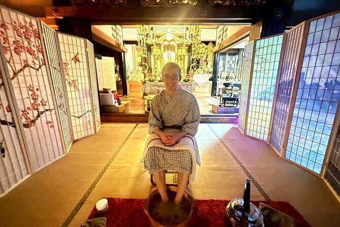 Osaka:Zen Tea Ceremony and Foot Bath Experience<45min> - Cooling Foot Bath With Scrub Massage: A Real Body Reset