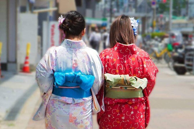 Real Kimono experience and Tsumami Kanzashi Workshop - The kimono and obi fitting: choose your look and keep moving