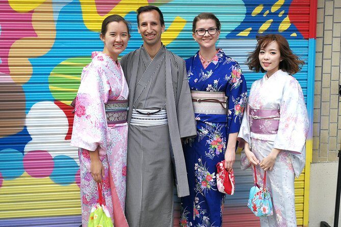 Real Kimono experience and Tsumami Kanzashi Workshop - Walking Shinsekai near Tsutenkaku: photos with atmosphere