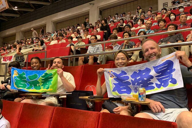 Sumo Wrestling Tournament Chair Seats & Expert Guide | Osaka Mar - Edion Arena Osaka Seats: Front Rows Without the Seiza Pain