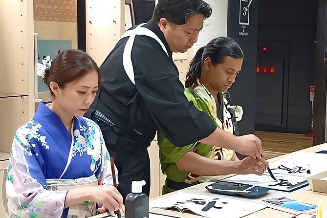 Tea and Calligraphy Session at a Table in Osaka - Doing both together: how the hour feels practical (not rushed)
