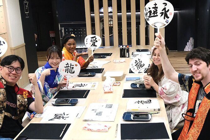 Tea and Calligraphy Session at a Table in Osaka - Should you book tea and calligraphy in Shinsaibashi?