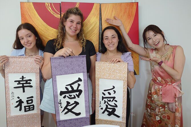 Traditional Calligraphy Experience near Dotonbori - A Short Calligraphy Reset Near Nishishinsaibashi