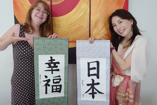 Traditional Calligraphy Experience near Dotonbori - Practicing Without Pressure: Small Group Advantage (Up to 8)