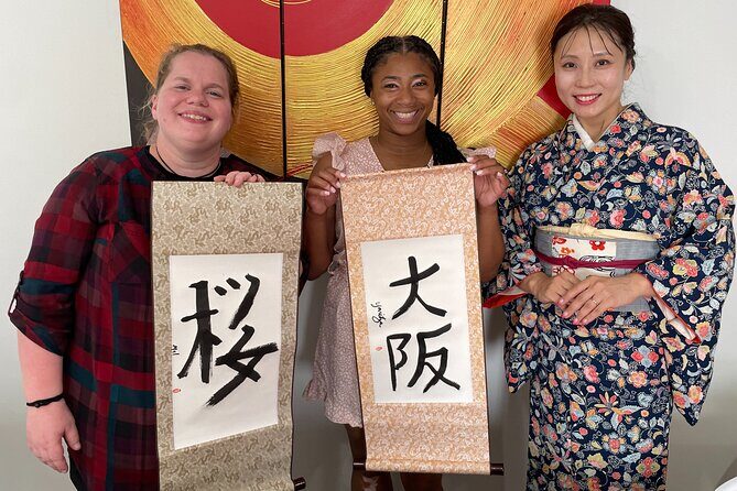 Traditional Calligraphy Experience near Dotonbori - Should You Book This MIYABI Culture Salon Calligraphy Session?